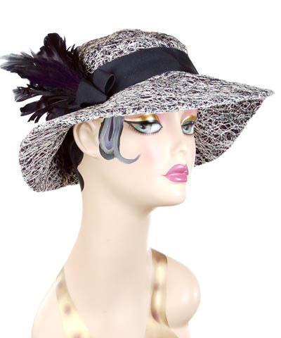 Katherine Hat Style - Luna in Black (One Medium Left!)