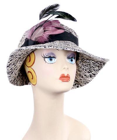 Katherine Hat Style - Luna in Black (One Medium Left!)