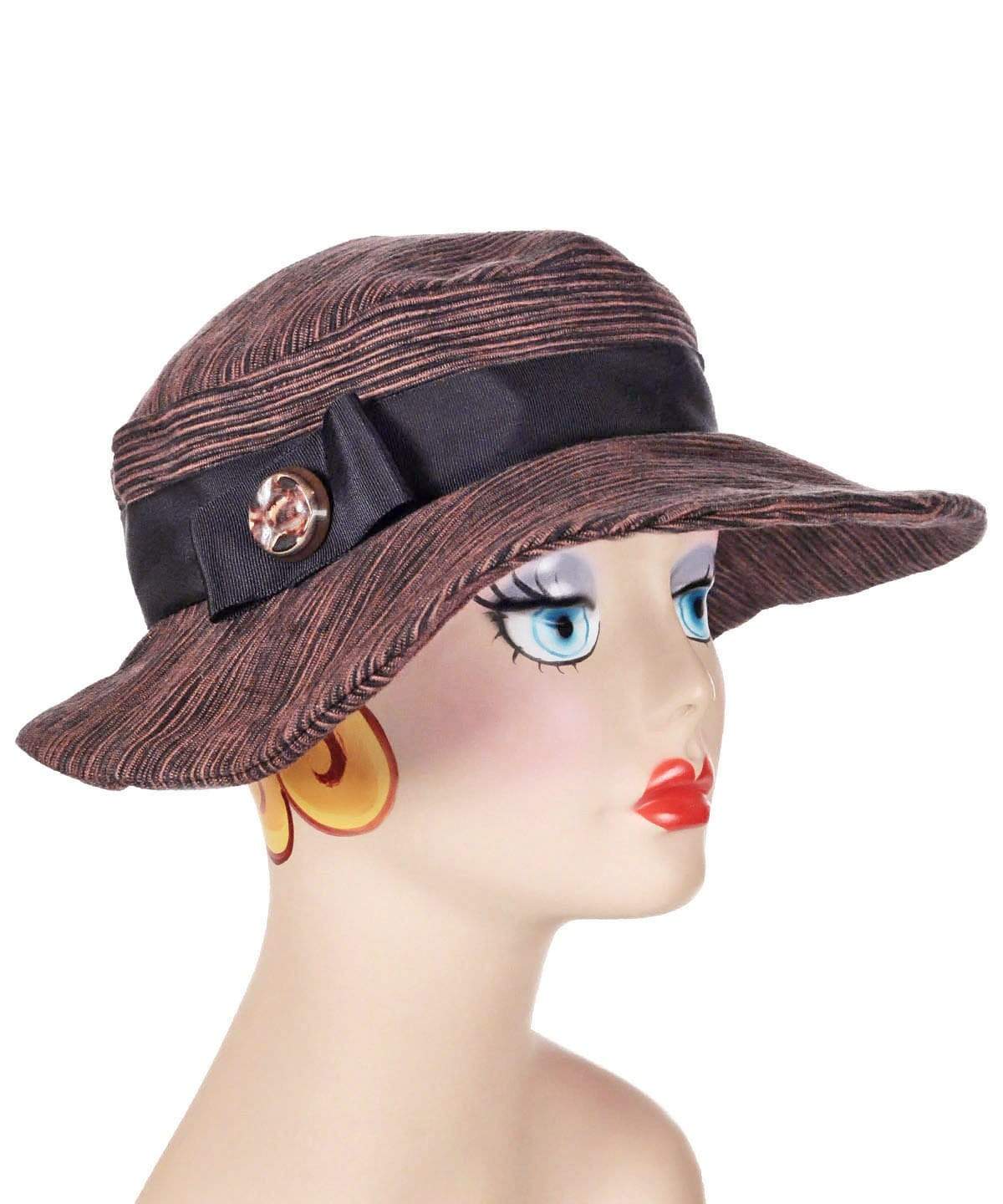 Katherine Hat Style - Sonora Brown/Black (Only Mediums Left!)