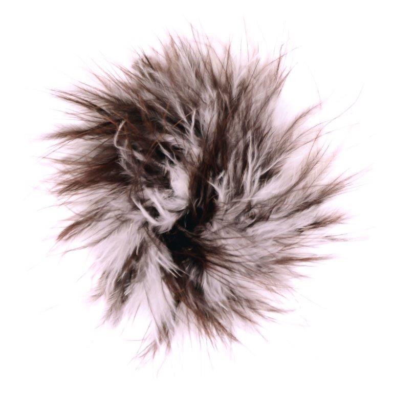 Marabou Feather Brooches - Multi-Colored