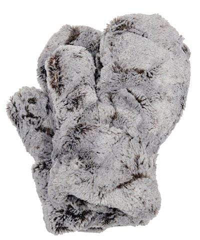 Men&#39;s Mittens - Luxury Faux Fur in Giant&#39;s Causeway (Only One Left!)