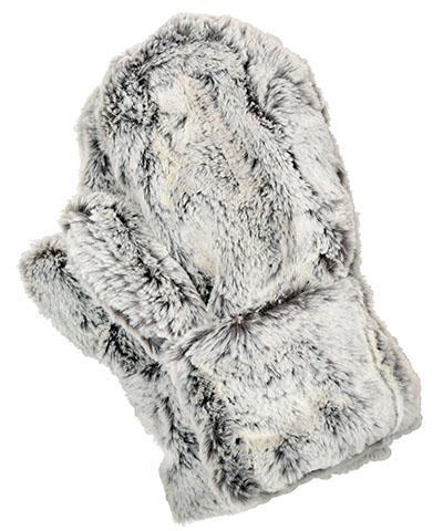 Mittens - Luxury Faux Fur in Khaki