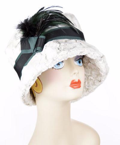 Molly Hat Style - Luxury Faux Fur in Winters Frost