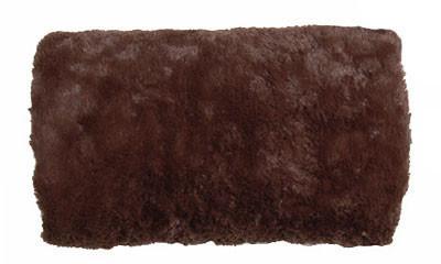 Women's Muff Cuddly Faux Fur in Chocolate | Handmade in Seattle WA | Pandemonium Millinery