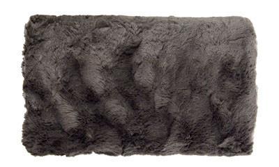 Women's Muff Cuddly Faux Fur in Gray | Handmade in Seattle WA | Pandemonium Millinery
