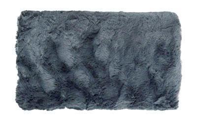 Women's Muff Cuddly Faux Fur in Slate | Handmade in Seattle WA | Pandemonium Millinery