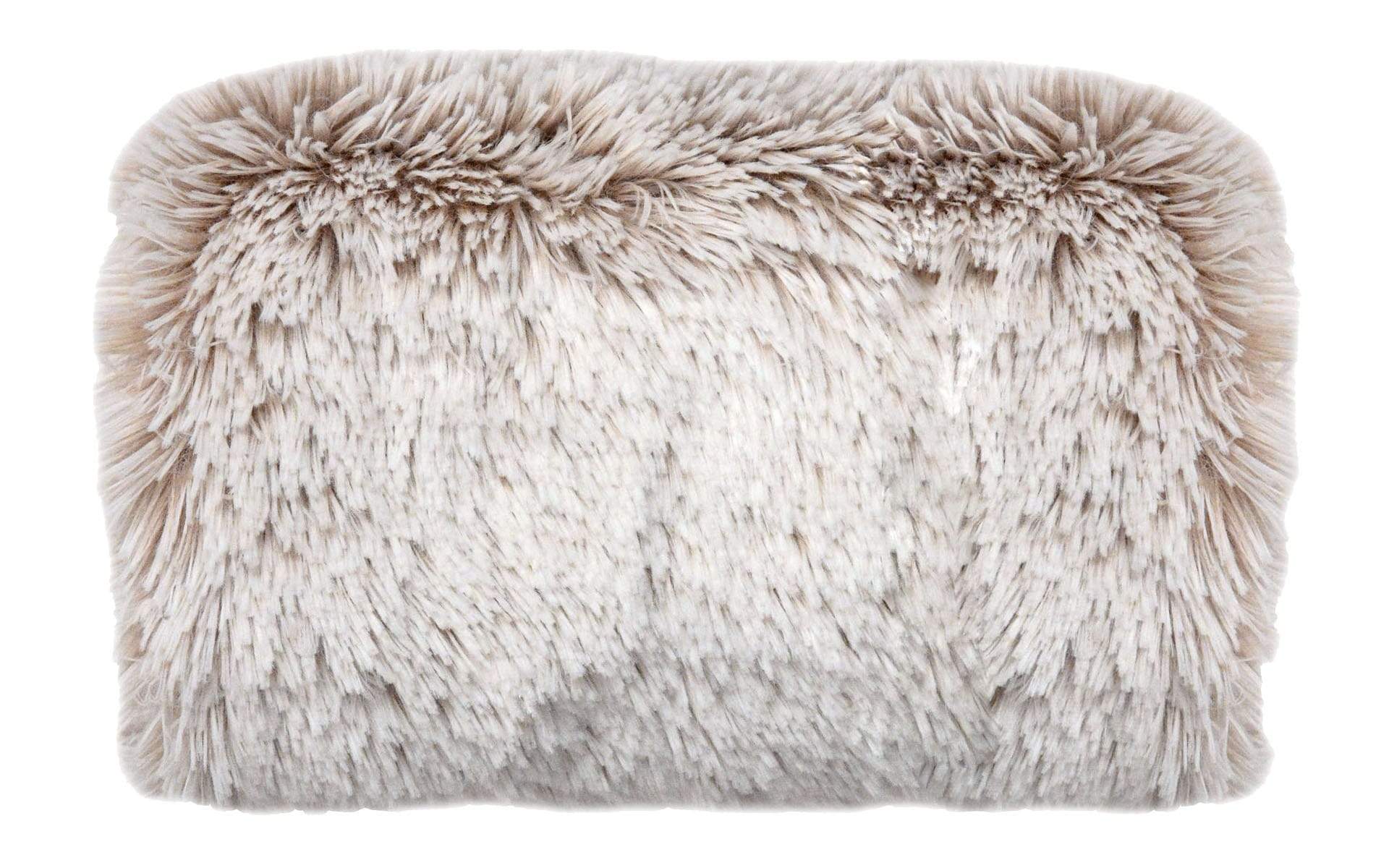 Women's Muff in Foxy Beach Faux Fur Reversible | Handmade in Seattle WA | Pandemonium Millinery