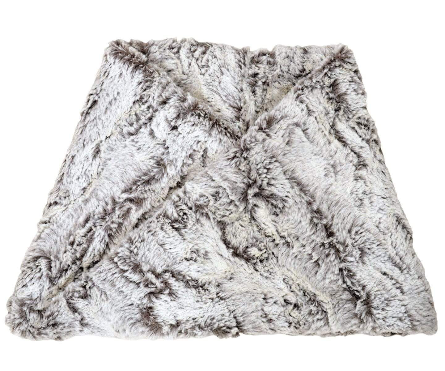 Neck Warmer | Luxury Faux Fur in Khaki  | Handmade in the USA by Pandemonium Seattle