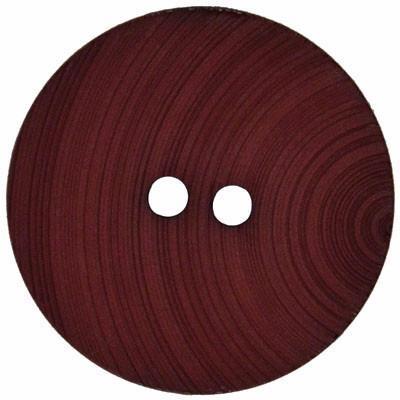  Oversized Button | 2 1/8" Polyamide Button Red | Pandemonium Millinery | Seattle WA