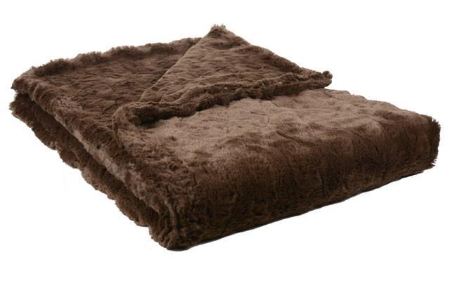 Cuddly Chocolate | Luxury Faux Fur Pet Blankets | Pandemonium Millinery