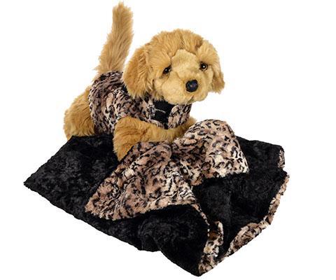 Pet / Dog Blanket - Luxury Faux Fur in Carpathian Lynx