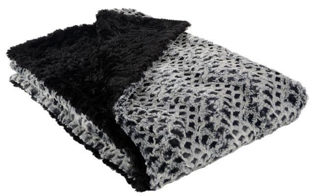 Pet / Dog Blanket - Luxury Faux Fur in Snow Owl