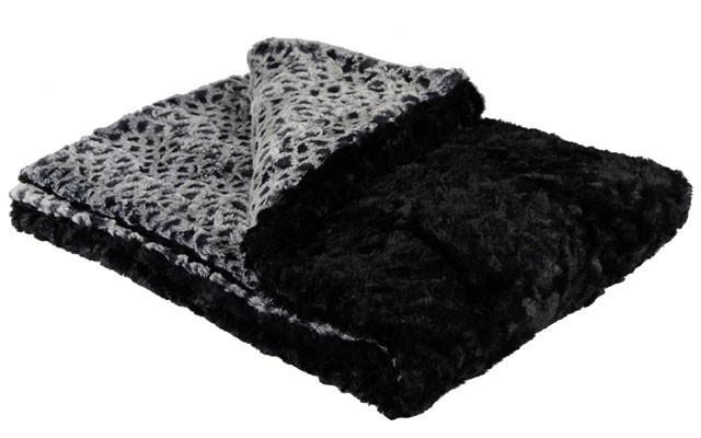 Pet / Dog Blanket - Luxury Faux Fur in Snow Owl