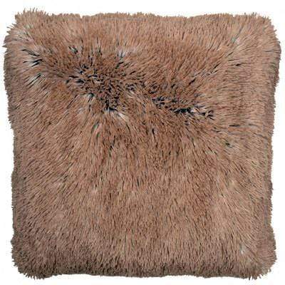 Pillow Sham - Red Fox Faux Fur - Handmade in the USA by Pandemonium Seattle