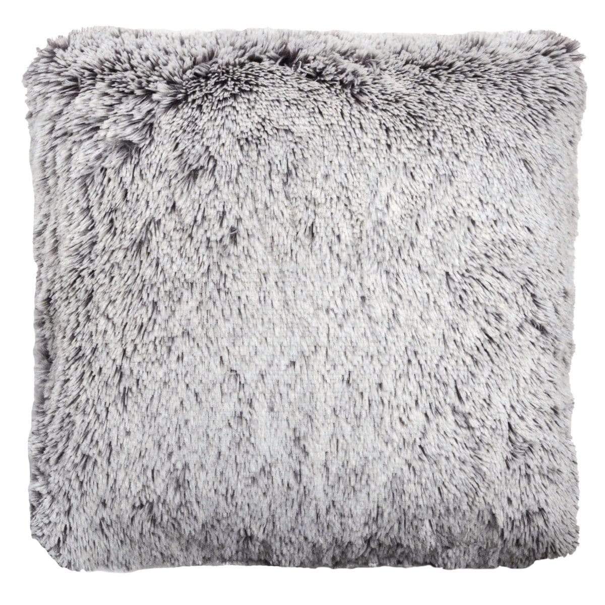 Pillow Sham - Pearl Fox Faux Fur - Handmade in the USA by Pandemonium Seattle