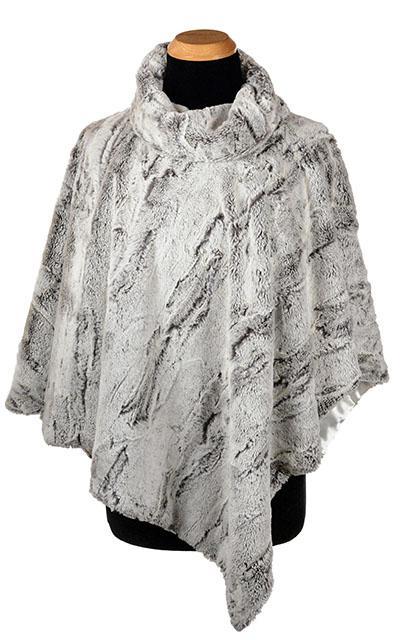 Poncho - Luxury Faux Fur in Khaki  - Sold Out!