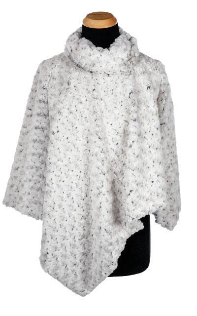 Poncho - Rosebud Faux Fur  - Sold Out!