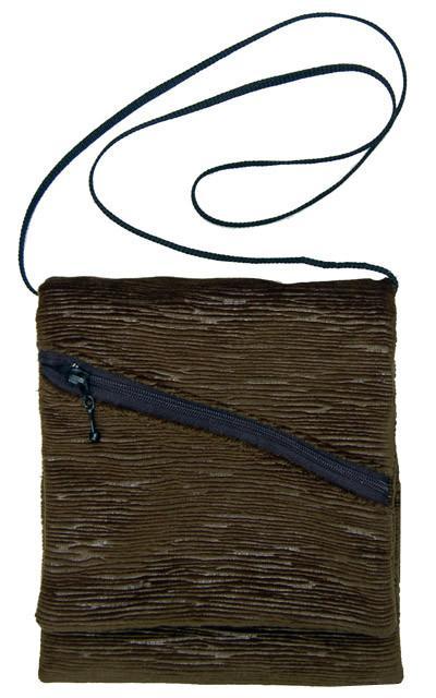 Prague Handbag |  Cohen in Olive Upholstry Fabric , Loden| Handmade in USA | By Pandemonium Seattle