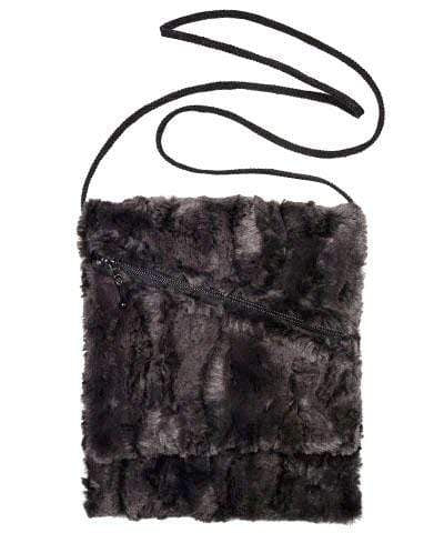 Prague Handbag | Dark brown Espresso Bean Faux Fur | handmade in USA by Pandemonium Seattle