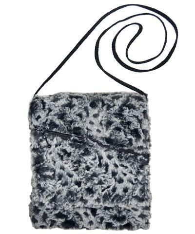 Prague Style Handbag - Luxury Faux Fur in Snow Owl  - Sold Out!