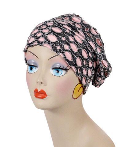 Women's Rowdie Hat in Lunar Landing with Pink Planet | Handmade in Seattle WA | Pandemonium Millinery
