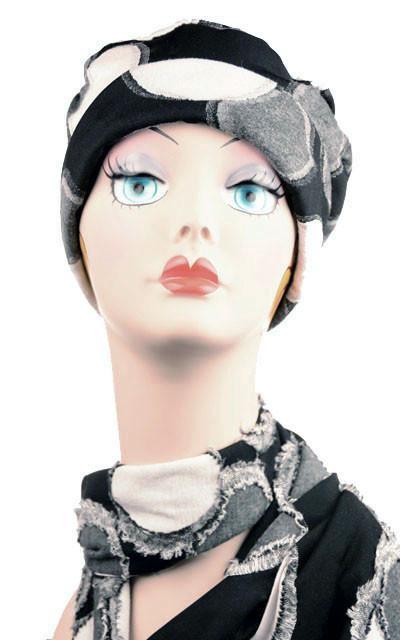 Woman wearing Rowdie Hat in Super Nova  |  Handmade By Pandemonium Seattle 