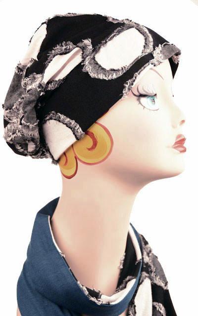 Front view Rowdie Hat in Super Nova | Handmade By Pandemonium | Seattle WA USA