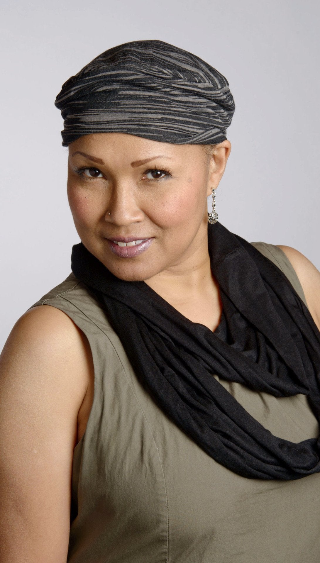 Model wearing Rowdie in Reflections in Midnight | By Pandemonium Seattle 