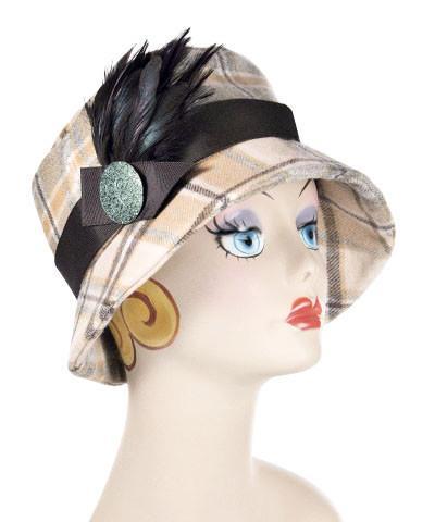 Samantha Hat Style - Wool Plaid in Daybreak - Sold Out!