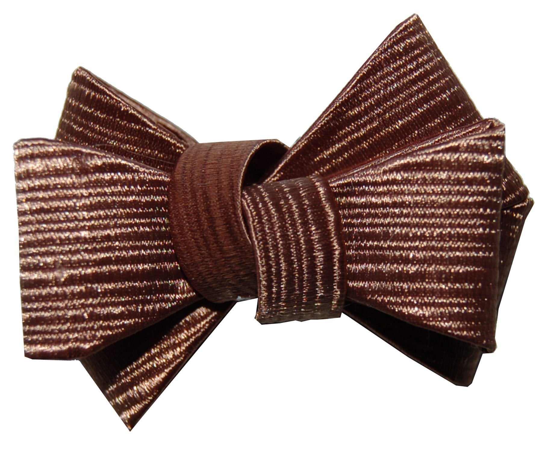 Bow Trim | Champagne Satin |  Pandemonium Millinery | Seattle WA