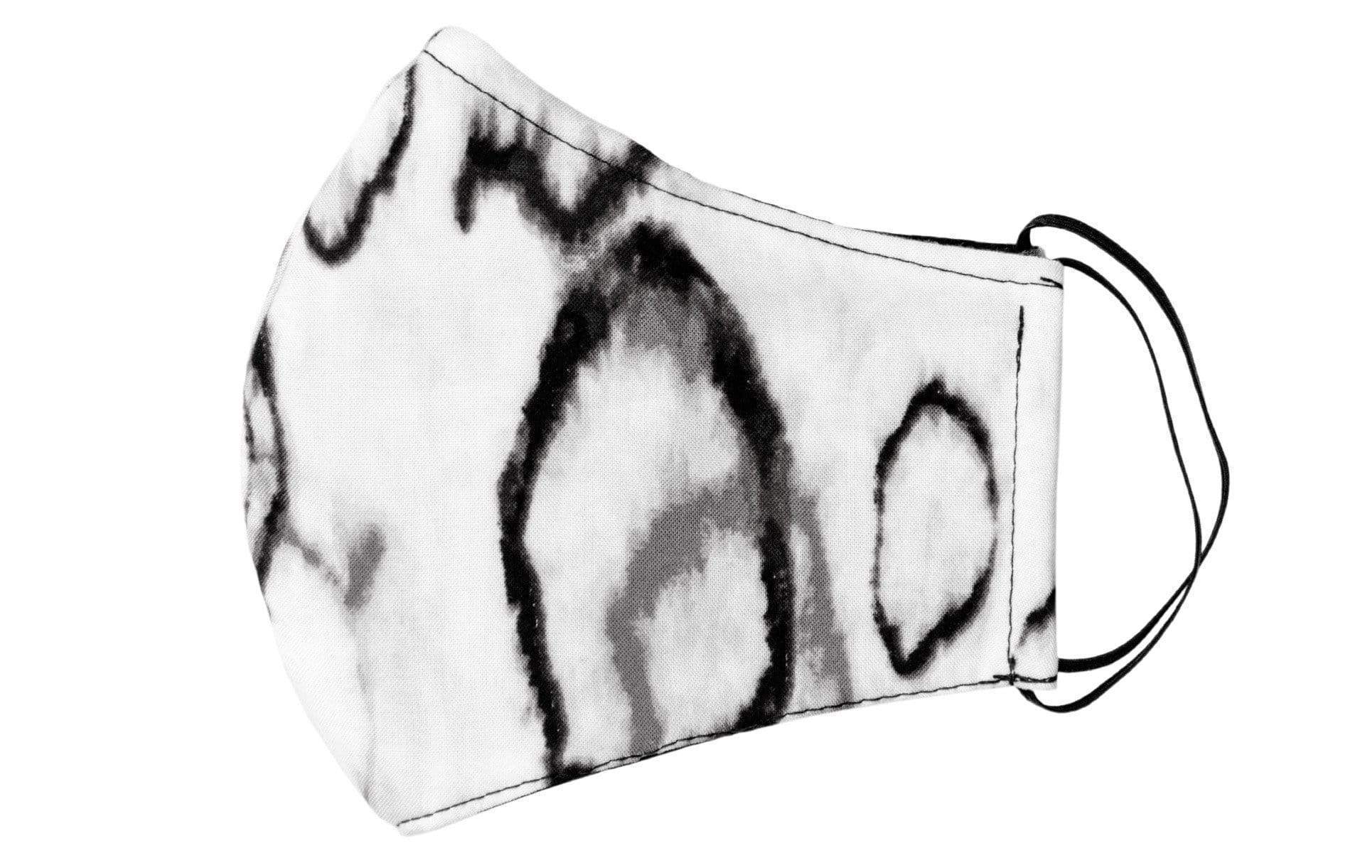 Pandemonium Millinery The Civvy Face Mask (Cone) - Crystal Raindrops Crystal Raindrops in Black Accessories