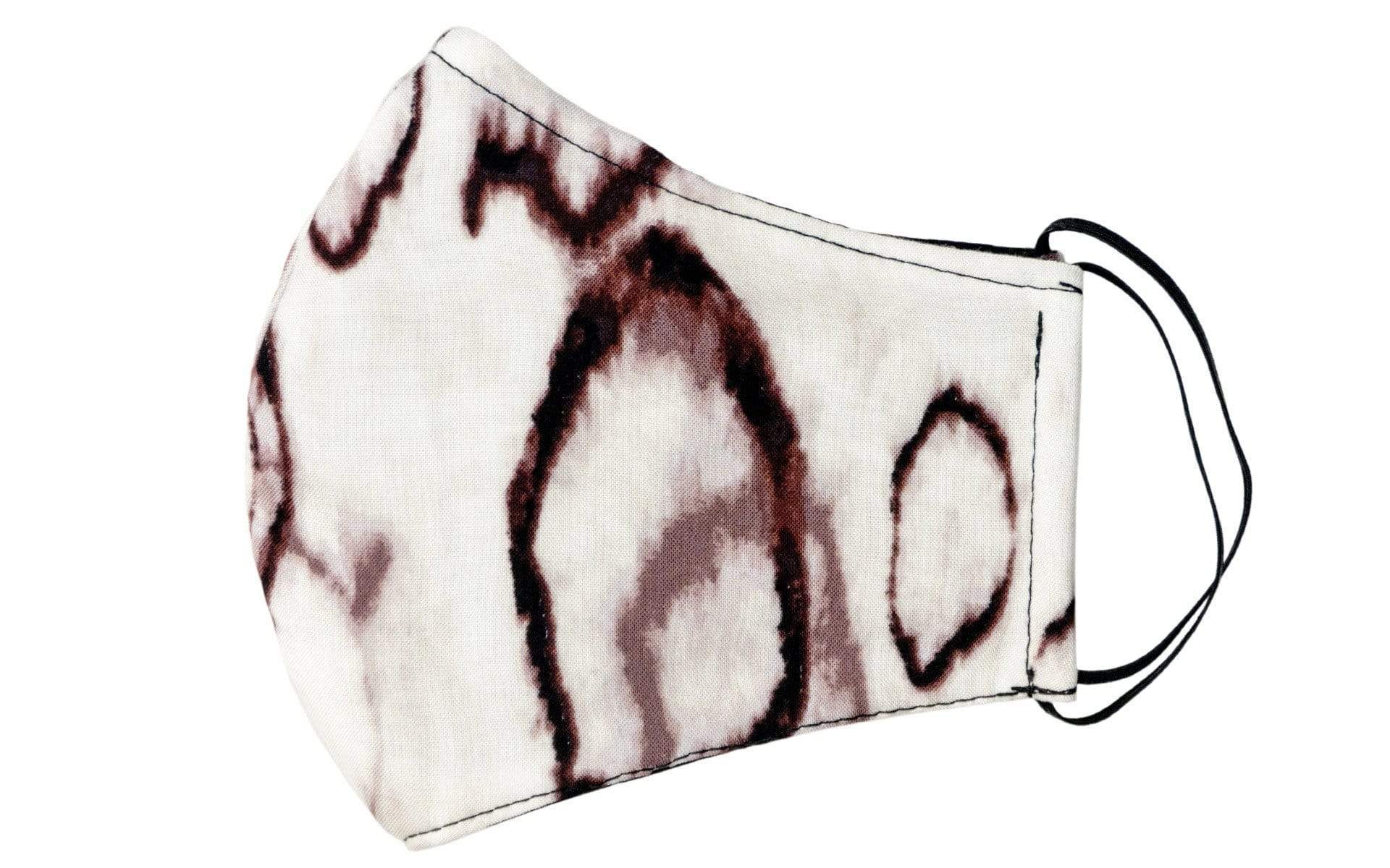 Pandemonium Millinery The Civvy Face Mask (Cone) - Crystal Raindrops Crystal Raindrops in Black Accessories