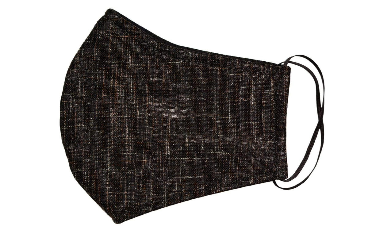 Pandemonium Millinery The Civvy Face Mask (Large-Cone) - Dapple Gray