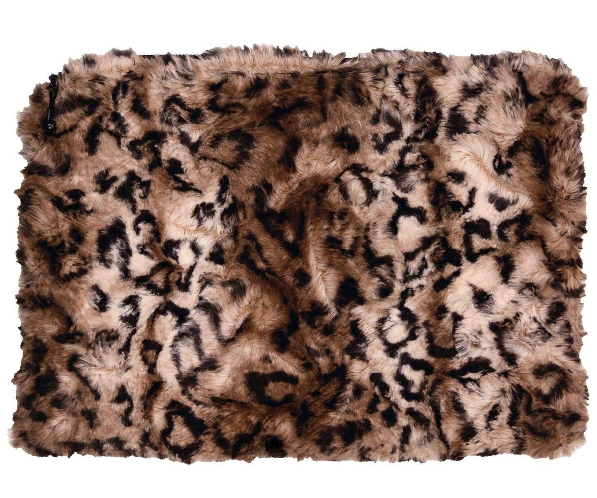 Toiletry Pouch - Luxury Faux Fur in Carpathian Lynx (SOLD OUT)