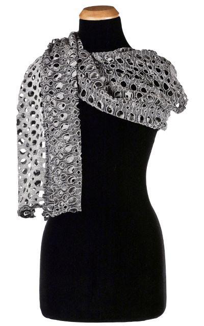 Women's Wrap in Lunar Landing Draped | Handmade in Seattle WA | Pandemonium Millinery