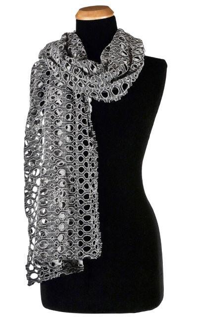 Women's Wrap in Lunar Landing | Handmade in Seattle WA | Pandemonium Millinery