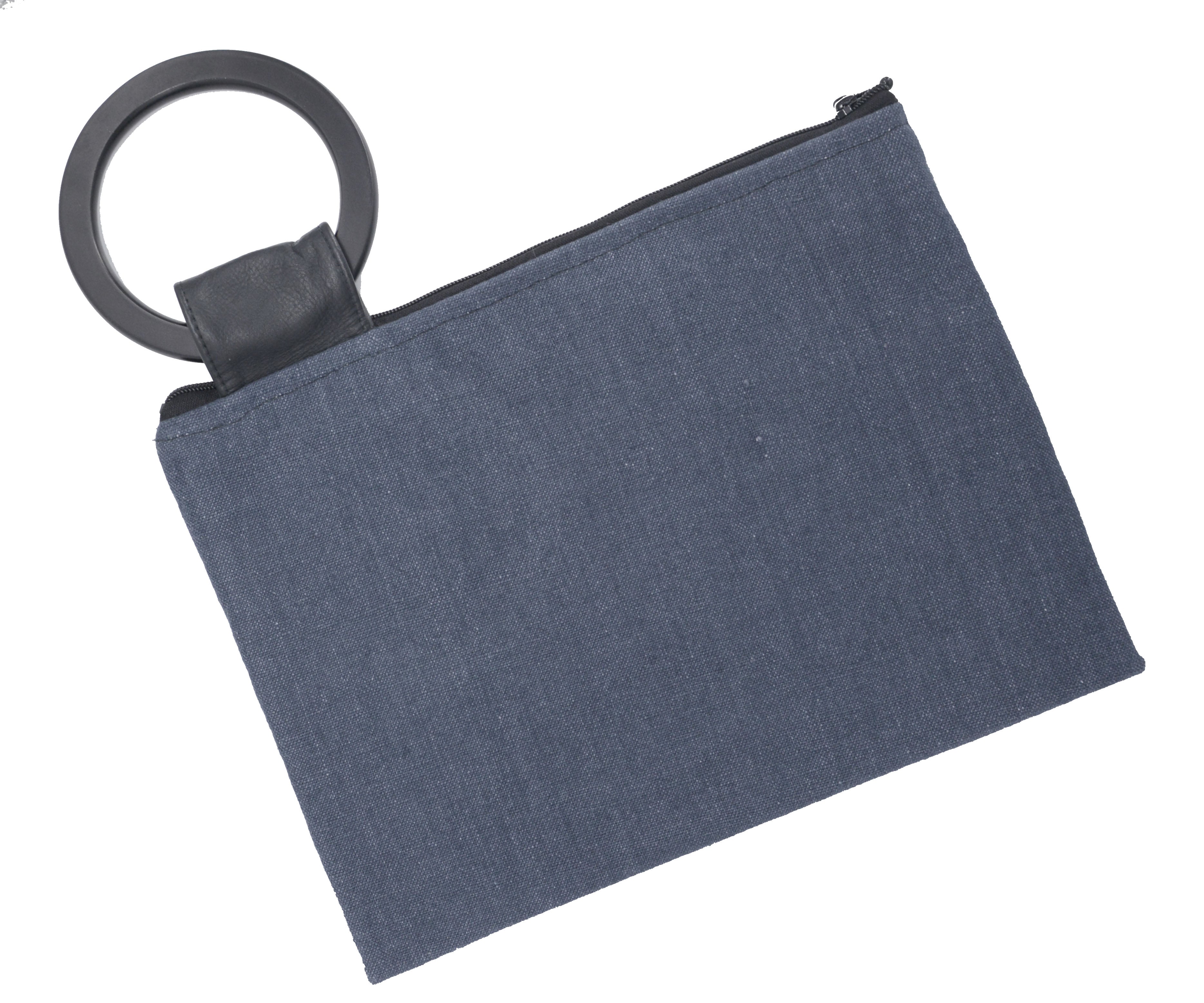 Women's Paris Clutch in Bone Linen | Handmade in Seattle WA | Pandemonium Millinery