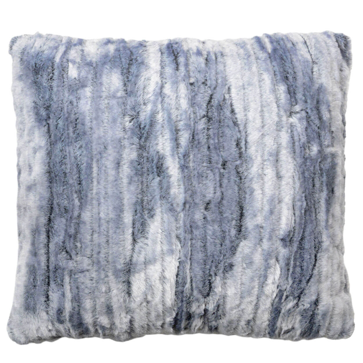 Pillow Sham Luxury Faux Fur in Glacier Bay - by Pandemonium Millinery