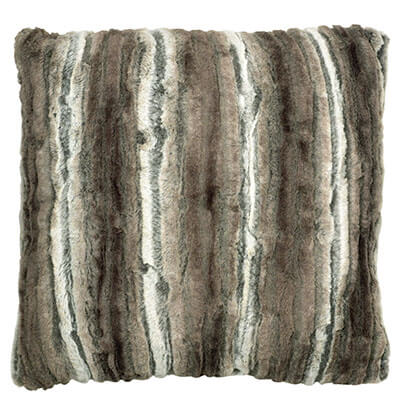 Pillow Sham Luxury Faux Fur in Willows Grove - by Pandemonium Millinery