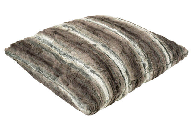 Pillow Sham Luxury Faux Fur in Willows Grove - by Pandemonium Millinery