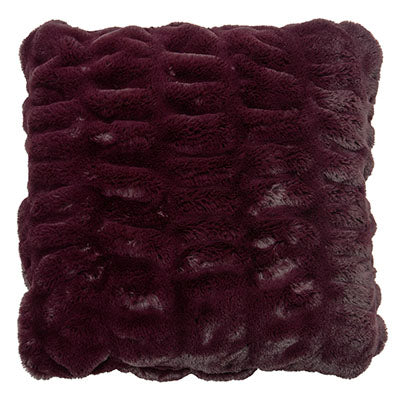 Pillow Sham - Royal Opulence in Merlot Made in Seattle Washington 
