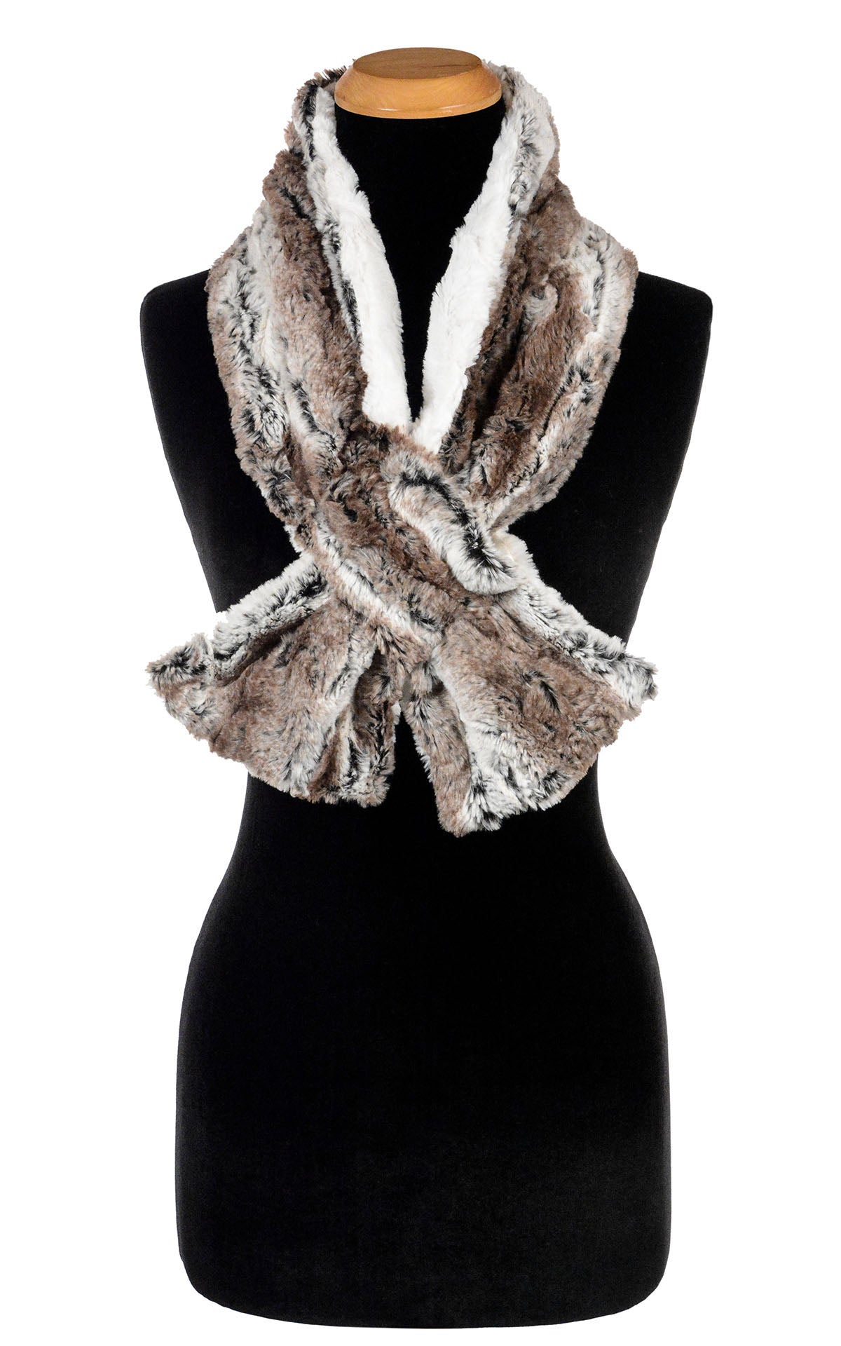 Pull-Thru Scarf (Long) - Assorted Faux Fur Combos