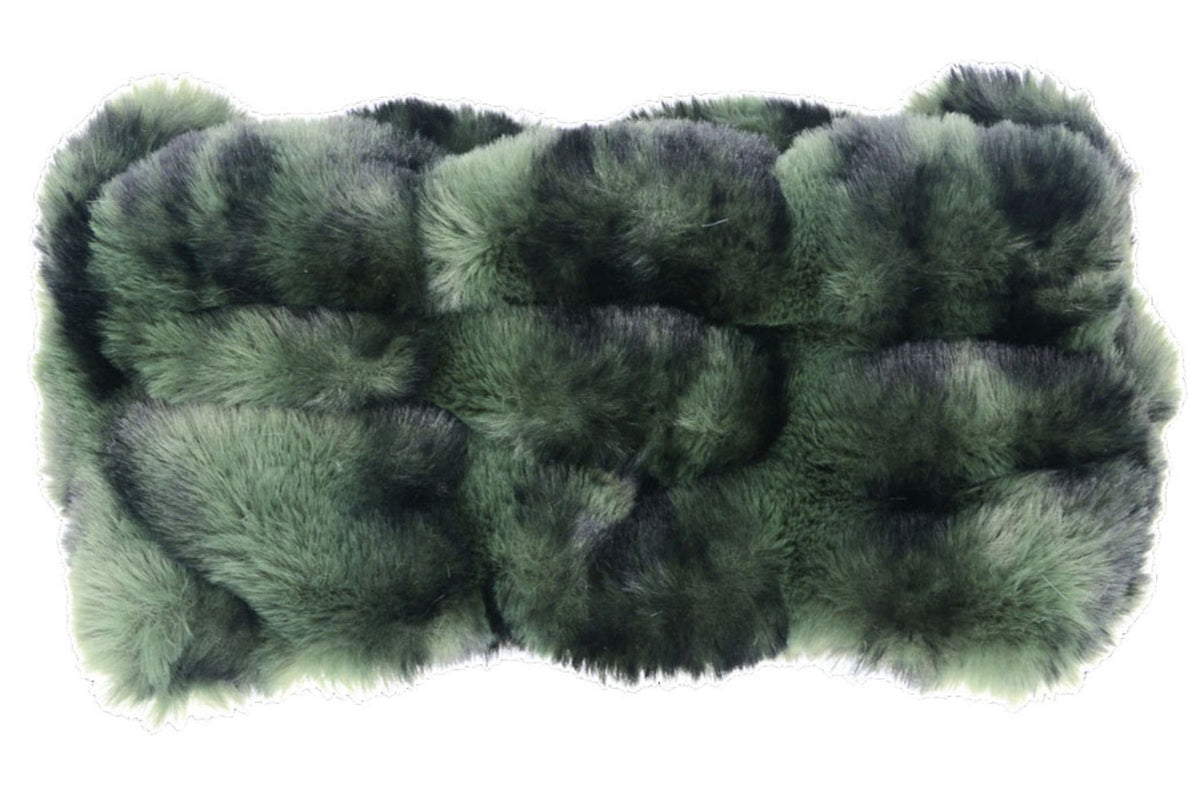 Ear / Neck Cozy - Royal Opulence Faux Furs (Merlot - Limited Availability) (Wholesale)