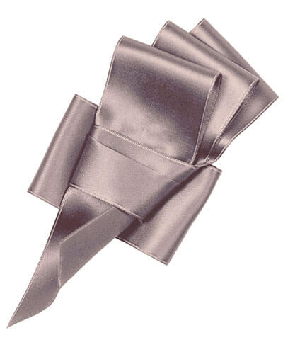 Styled Double Faced Satin Bow in Champagne | Handmade in Seattle WA | Pandemonium Millinery