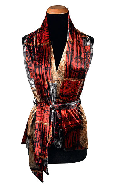 Sedona Top | Painted Desert Velvet | Handmade in Seattle WA USA | Leigh Young Collection
