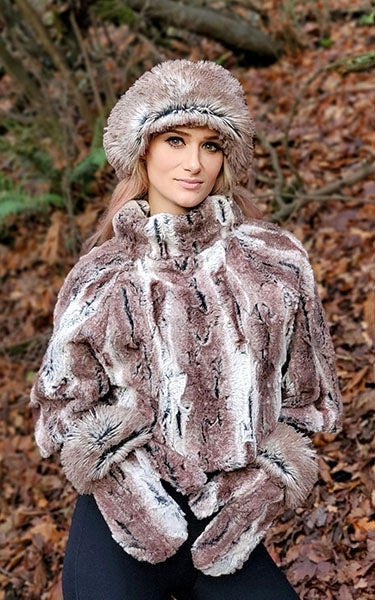 Sweater Top - Luxury Faux Fur in Birch  -   One S/M Left!