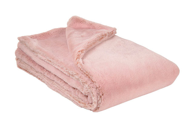 Throw Blanket | Frosted Cedar Faux Fur | Handmade in the USA by Pandemonium Millinery