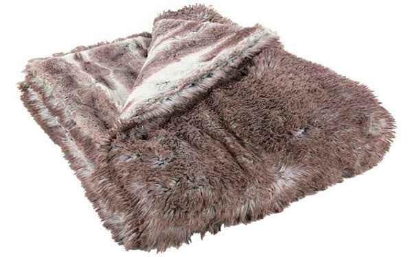 Birch and Arctic Fox | Luxury Faux Fur Throws | Pandemonium Millinery