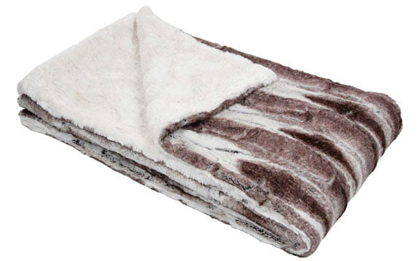 Birch and Ivory | Luxury Faux Fur Throws | Pandemonium Millinery