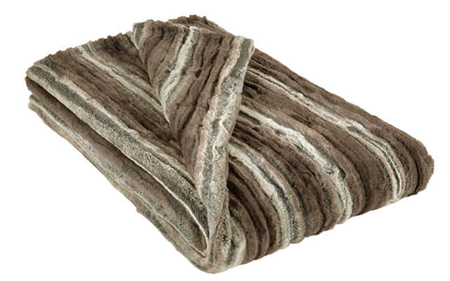 Pet / Dog Blanket - Plush Faux Fur in Willows Grove - by Pandemonium Millinery